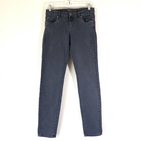 Mid-rise dark grey "Diana Skinny" jeans - Picture 8 of 10